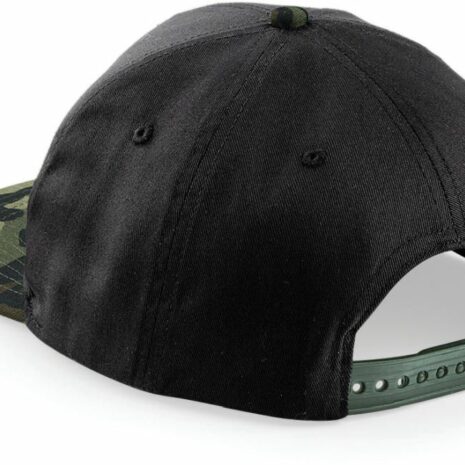 Snapback met camouflageprint