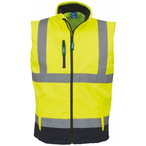 Signalisatiegilet van softshell