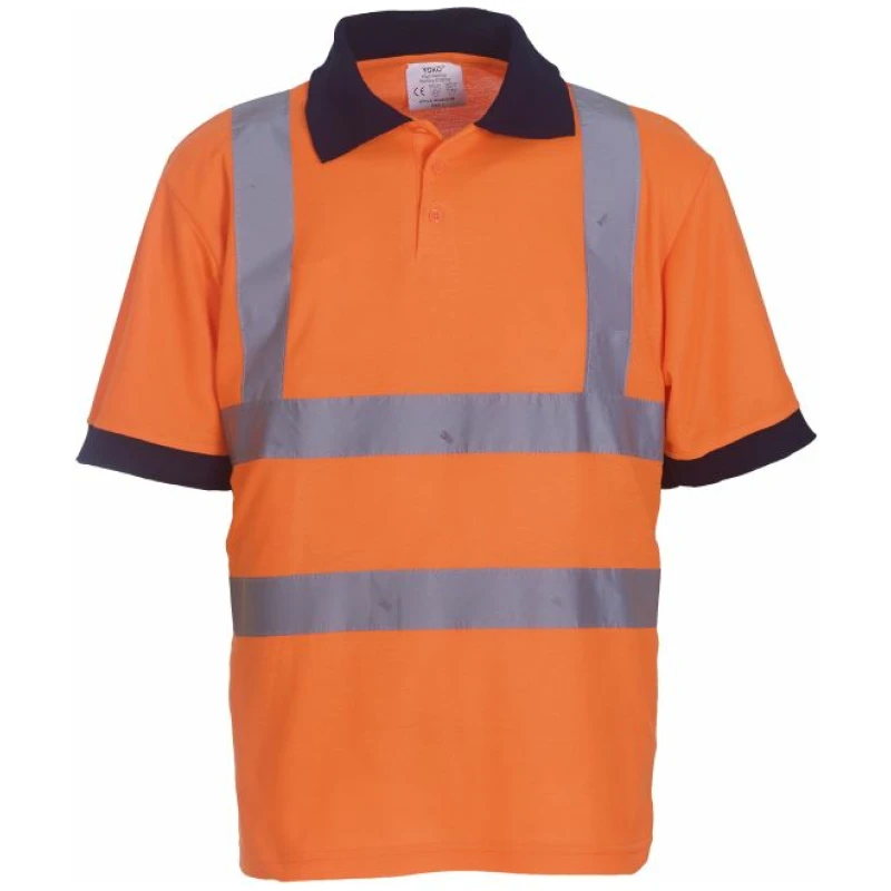 High Visibility Short Sleeve Polo Shirt