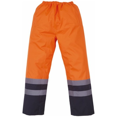 Hi vis waterproof over trousers