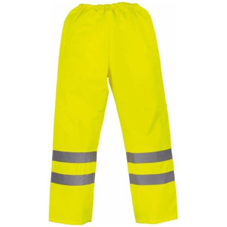 Hi vis waterproof over trousers
