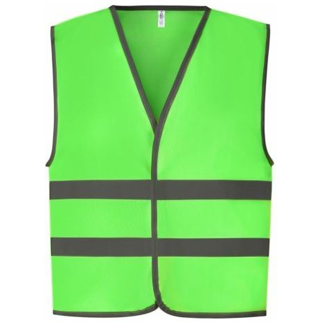 Gilet with Reflective Hem & Strips