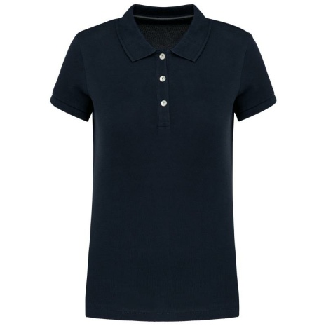 Damespolo Supima® korte mouwen