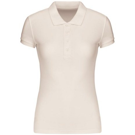 BIO piqué damespolo korte mouwen