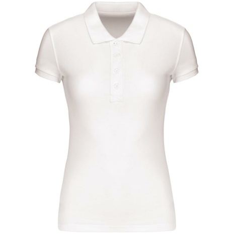 BIO piqué damespolo korte mouwen