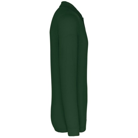 Piqué-herenpolo lange mouwen