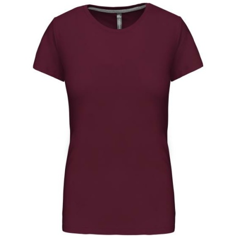 Dames t-shirt ronde hals korte mouwen
