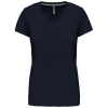 Dames T-shirt V-hals Korte Mouwen