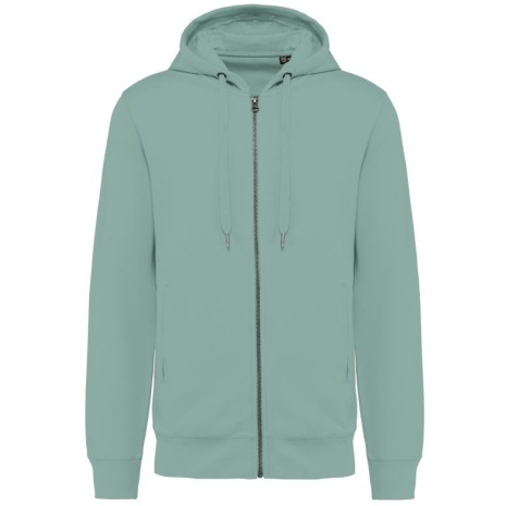 Ecologische uniseks sweater met capuchon en rits