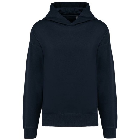 Oversized fleece sweater met capuchon