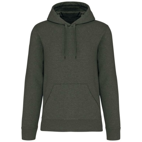 Ecologische herensweater met capuchon