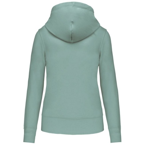 Ecologische damessweater met capuchon