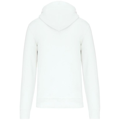 Ecologische herensweater met capuchon en ritssluiting
