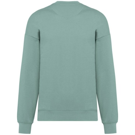Ecologische oversized uniseks sweater met ronde hals