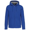 Hooded sweater met rits