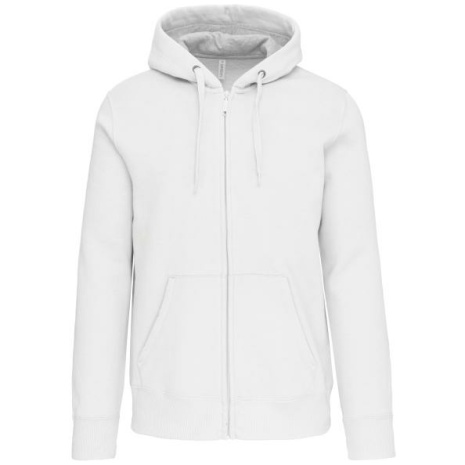 Hooded sweater met rits
