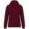 Hooded sweater met contrasterde capuchon