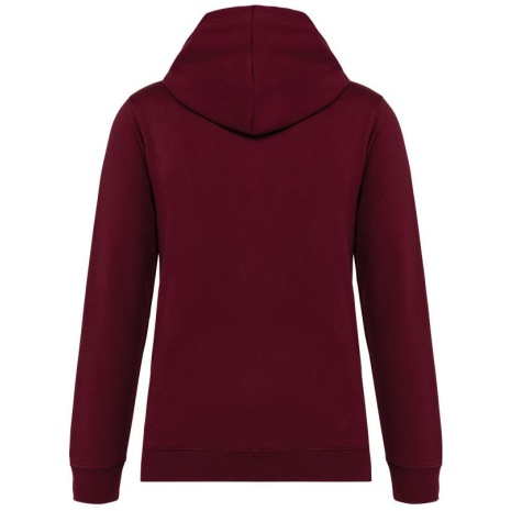 Hooded sweater met contrasterde capuchon