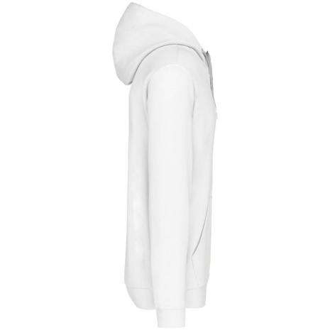 Hooded sweater met contrasterde capuchon