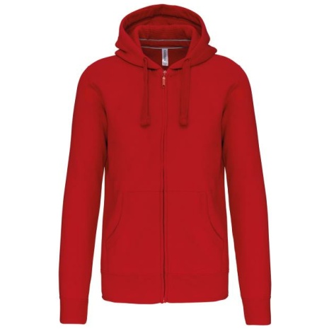 Hooded Sweater Met Rits