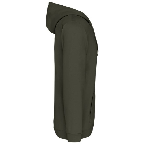 Sweater met rits en capuchon