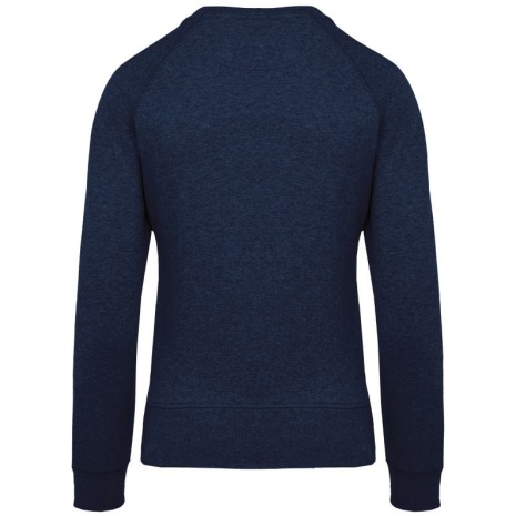 Damessweater BIO ronde hals raglanmouwen