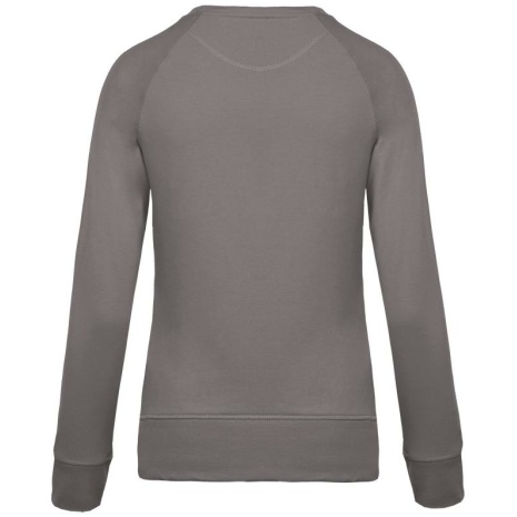 Damessweater BIO ronde hals raglanmouwen