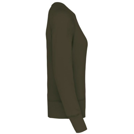 Damessweater BIO ronde hals raglanmouwen