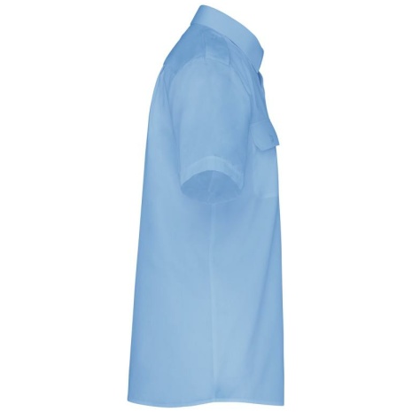 Herenpilootoverhemd korte mouwen