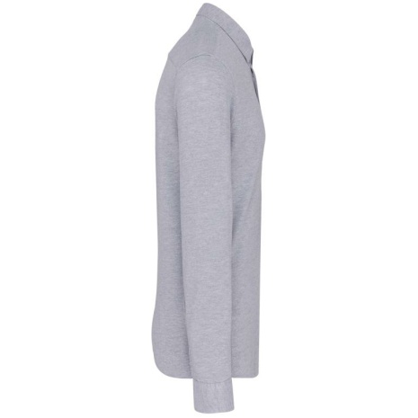 Piqué overhemd lange mouwen