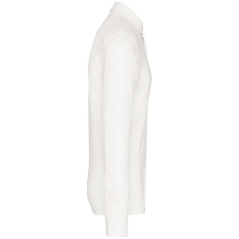 Piqué overhemd lange mouwen