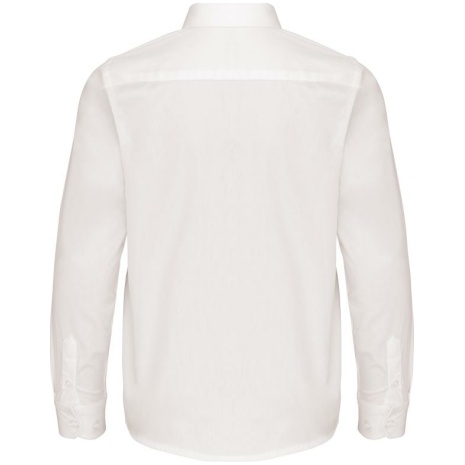 Kinder poplin overhemd lange mouwen
