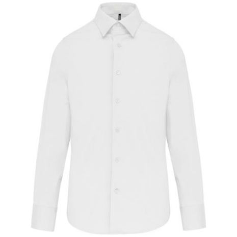 Getailleerd heren non-iron overhemd lange mouwen