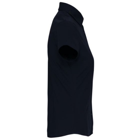 Dames stretch blouse korte mouwen