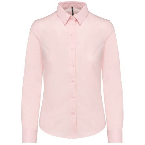 Dames Oxford blouse lange mouwen