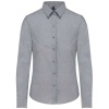 Dames Oxford blouse lange mouwen