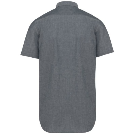 Heren Oxford overhemd korte mouwen