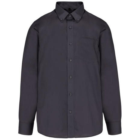 Heren non-iron overhemd lange mouwen