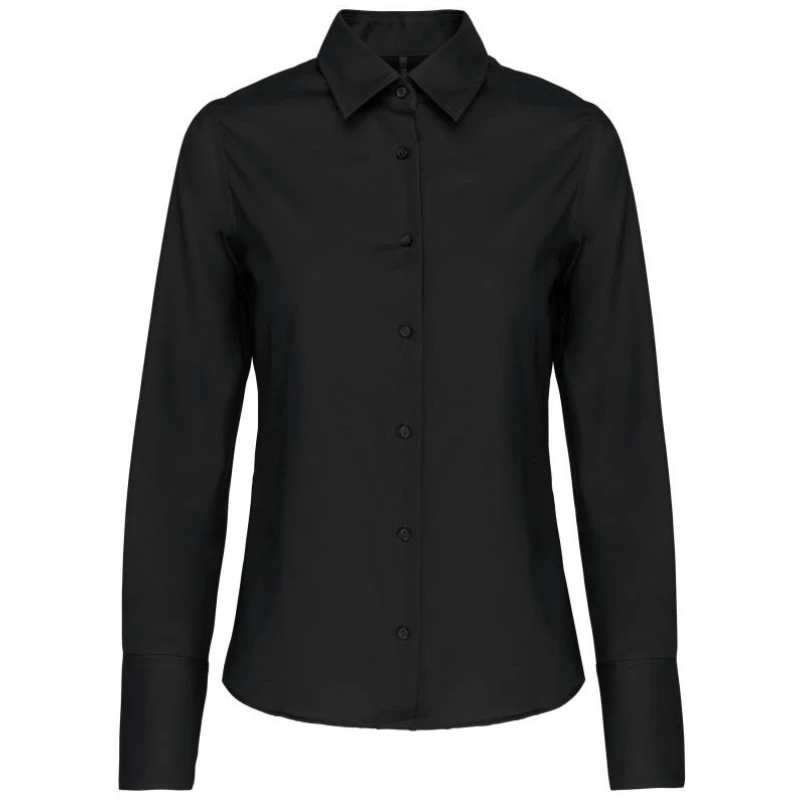 Dames non-iron blouse lange mouwen