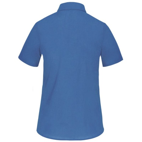 Overhemd in onderhoudsvriendelijk polykatoen-popeline korte mouwen dames