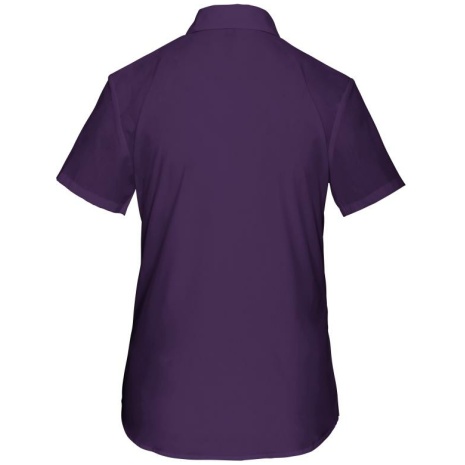 Overhemd in onderhoudsvriendelijk polykatoen-popeline korte mouwen dames