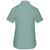 Overhemd In Onderhoudsvriendelijk Polykatoen-Popeline Korte Mouwen Dames Overhemd in onderhoudsvriendelijk polykatoen-popeline korte mouwen dames