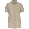 Overhemd In Onderhoudsvriendelijk Polykatoen-Popeline Korte Mouwen Dames Overhemd in onderhoudsvriendelijk polykatoen-popeline korte mouwen dames