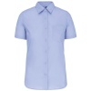 Overhemd In Onderhoudsvriendelijk Polykatoen-Popeline Korte Mouwen Dames Overhemd in onderhoudsvriendelijk polykatoen-popeline korte mouwen dames