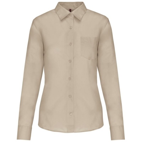 Overhemd in onderhoudsvriendelijk polykatoen-popeline dames