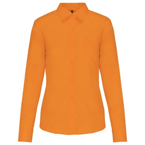 Overhemd in onderhoudsvriendelijk polykatoen-popeline dames