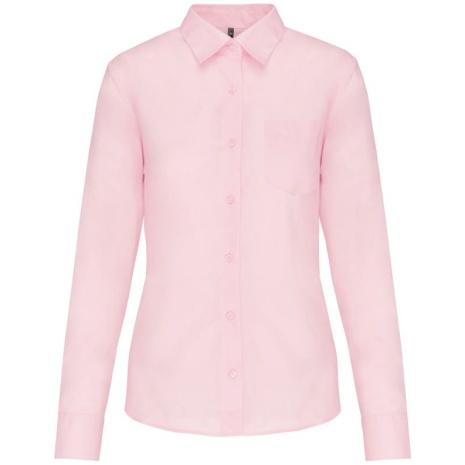 Overhemd in onderhoudsvriendelijk polykatoen-popeline dames