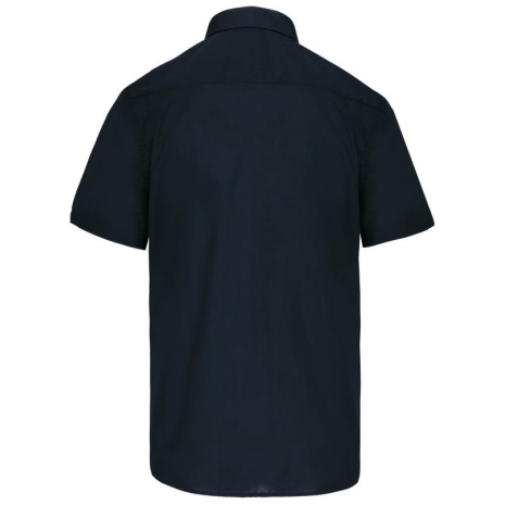 Overhemd in onderhoudsvriendelijk polykatoen-popeline korte mouwen heren