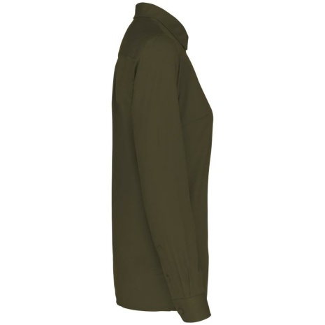 Damesoverhemd met lange mouwen van katoen Nevada