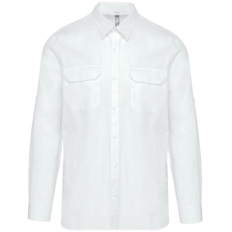 Overhemd safari lange mouwen